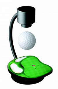 Zero-G Levitating Golf Ball