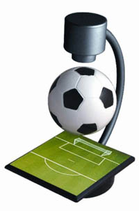 Zero-G Levitating Soccer Ball