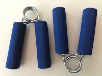 Hand grip with foam
